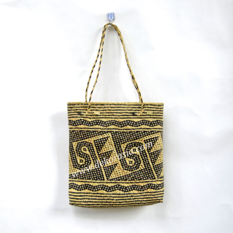 Women Natural Woven Bag Medium Hand Bag - Traditional | Woven Bag | Free Shipping